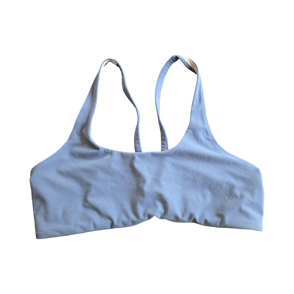 Vuori Light Blue Yosemite Sports Bra Size: L